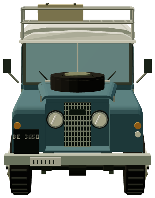 Series II 109 Dormobile — front render