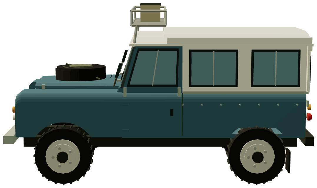 Series II 109 Dormobile — side render