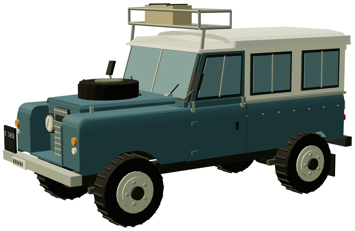 Series II 109 Dormobile — three-quarter render