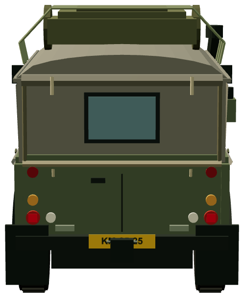 Korps Mariniers Wolf 110 Soft Top — rear render
