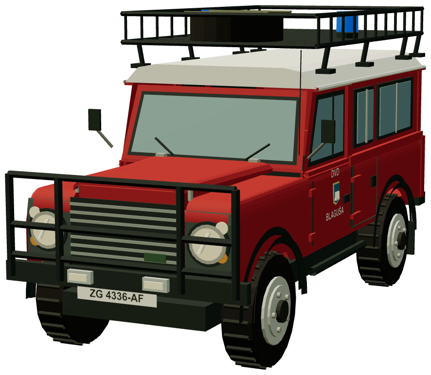 DVD Blaguša 110 — front three-quarter render