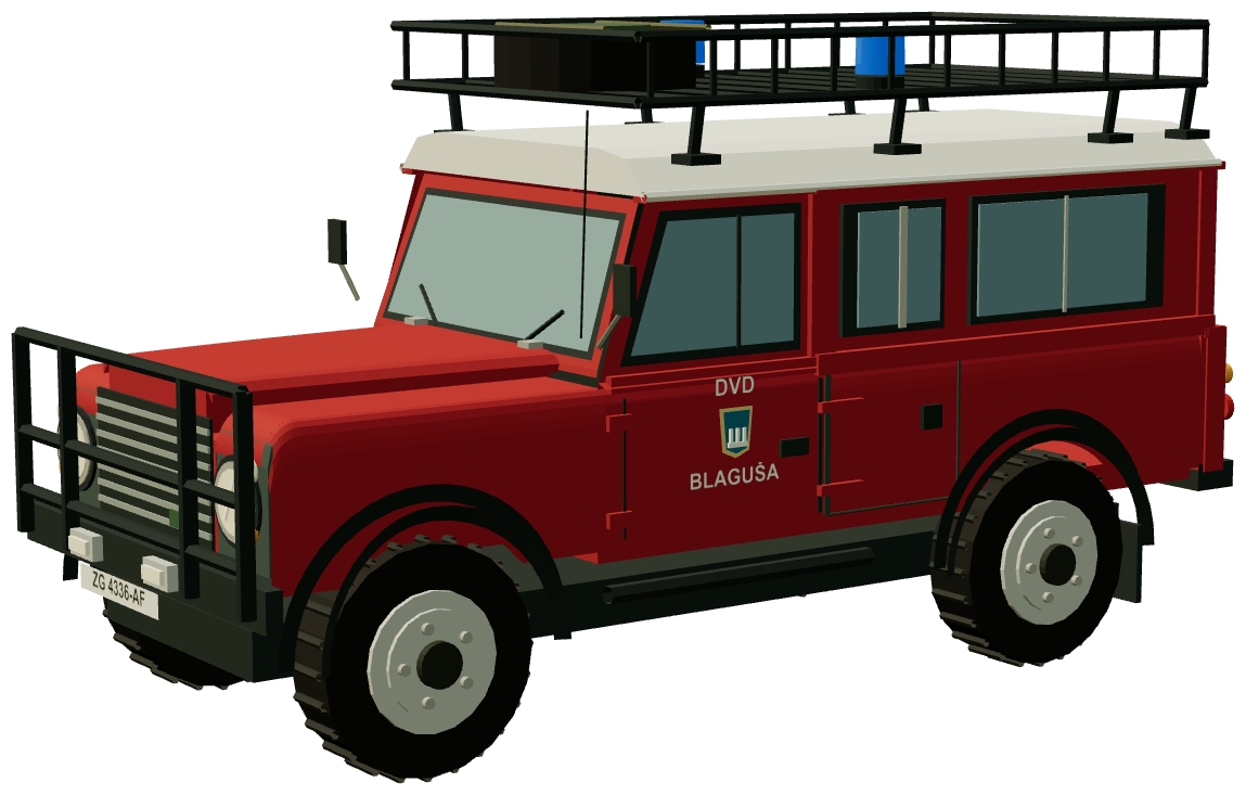 DVD Blaguša 110 — three-quarter render