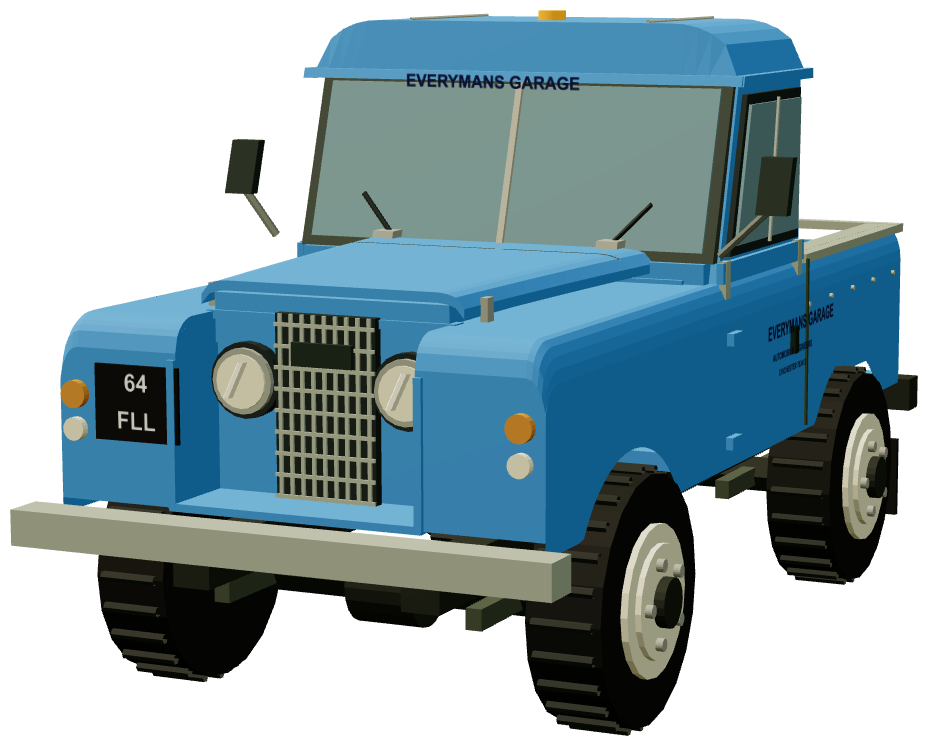 Everyman's Garage Goodwood Recovery Series II 88 — front three-quarter render