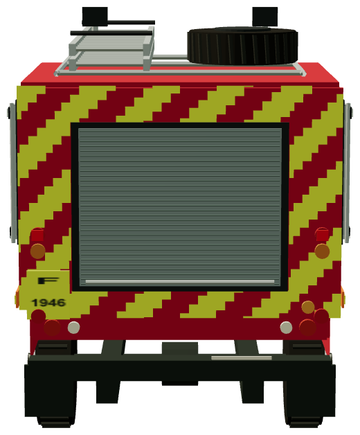 Falkland Islands Fire & Rescue — rear render