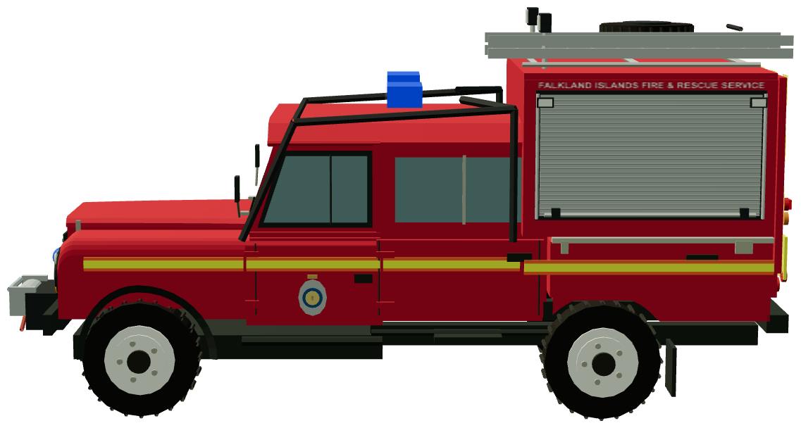 Falkland Islands Fire & Rescue — side render