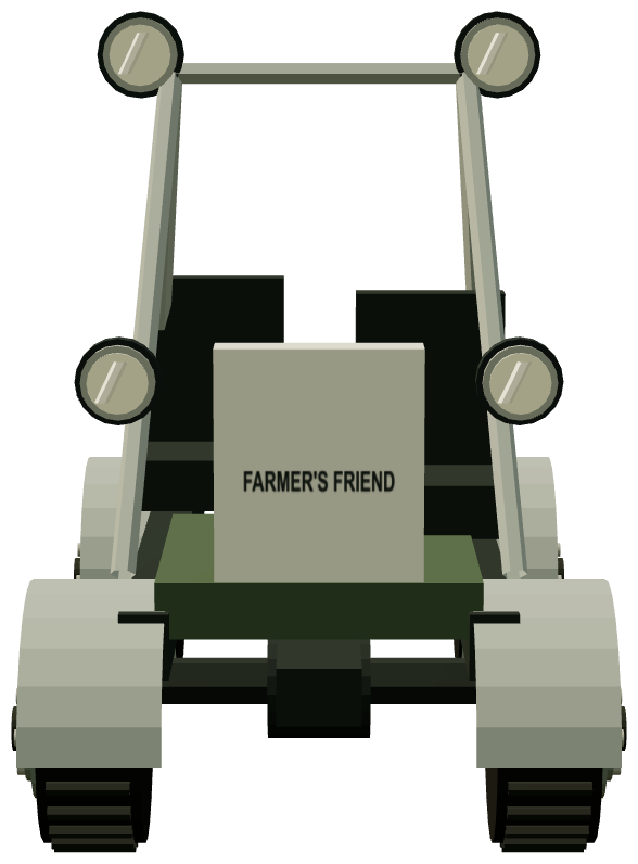 Farmer's Friend — front render
