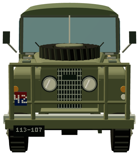 Forward Area Ambulance — front render