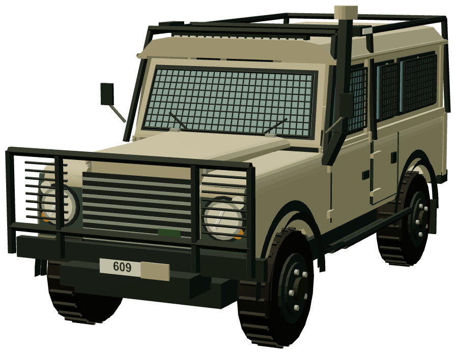 French SF Durisotti Defender 110 — front three-quarter render