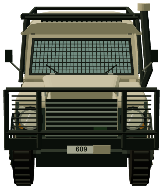French SF Durisotti Defender 110 — front render