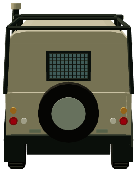 French SF Durisotti Defender 110 — rear render