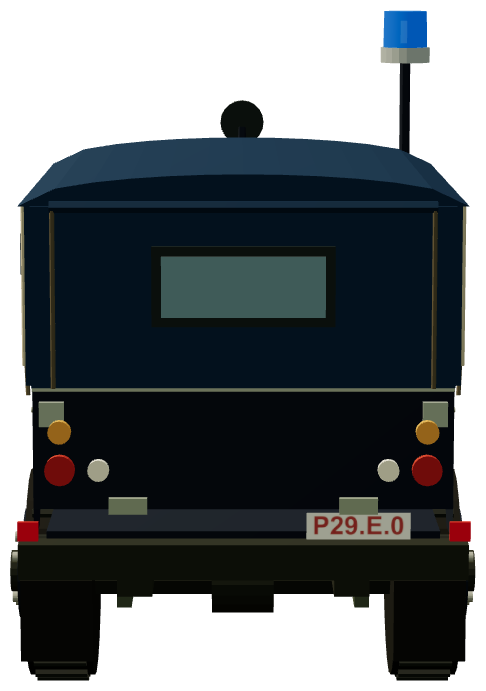 Gendarmerie Belge 80 — rear render