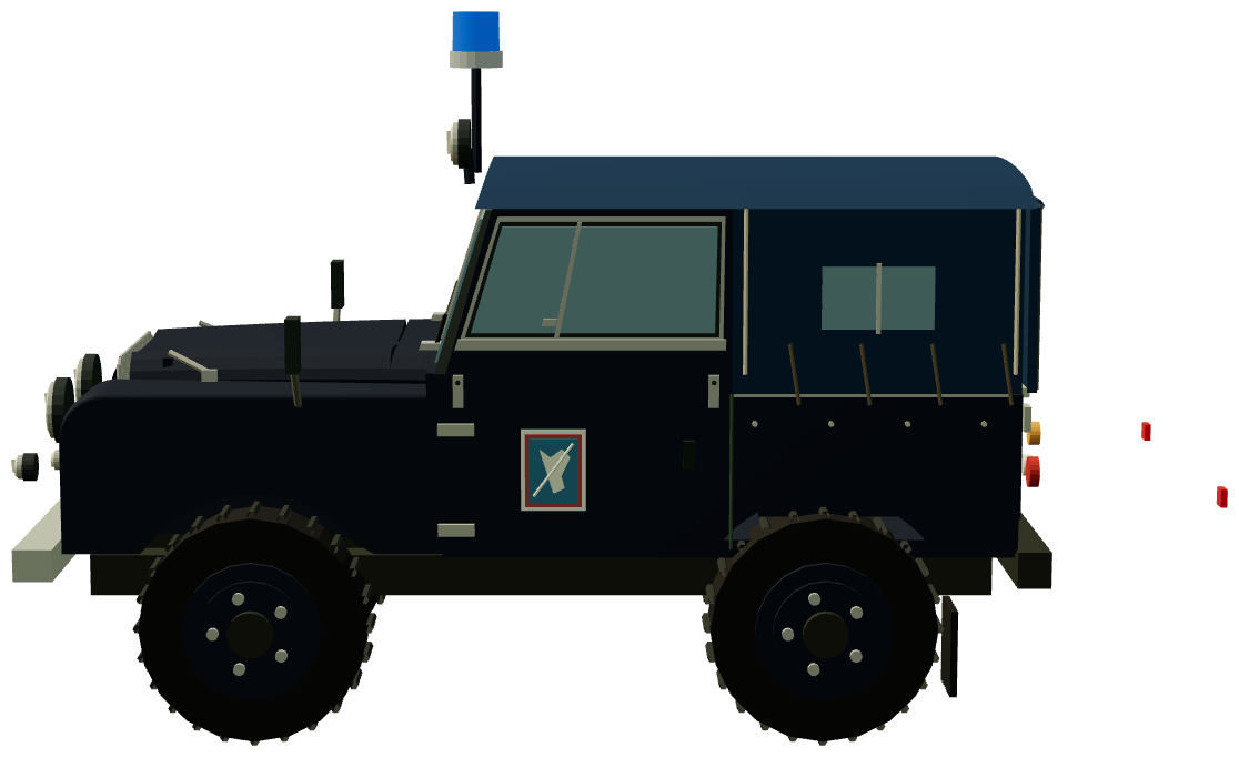 Gendarmerie Belge 80 — side render