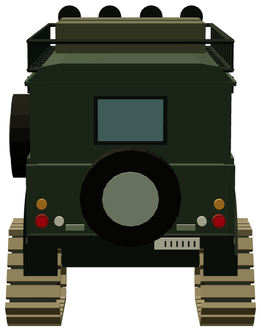 Global Expedition Wolf with Mattracks — rear render