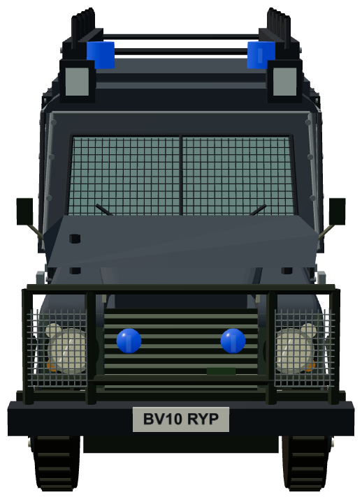 Greater Manchester Police Armoured 110 — front render