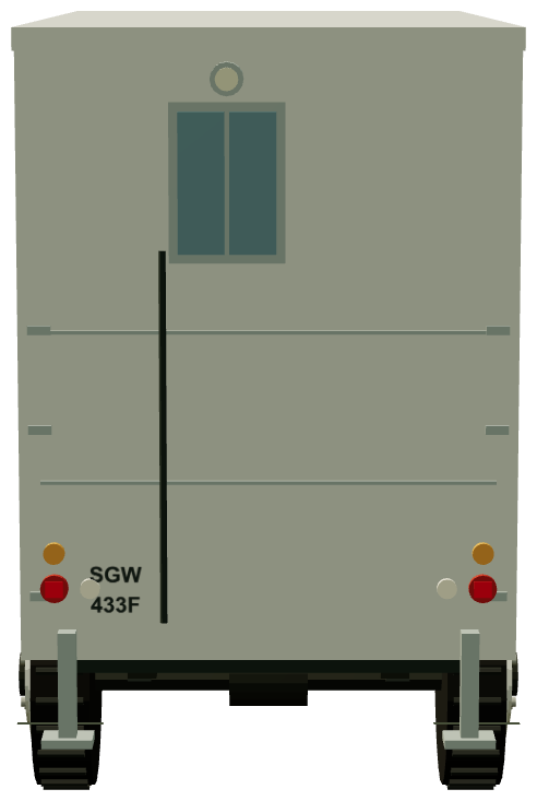 GPO Cabling Test Van — rear render