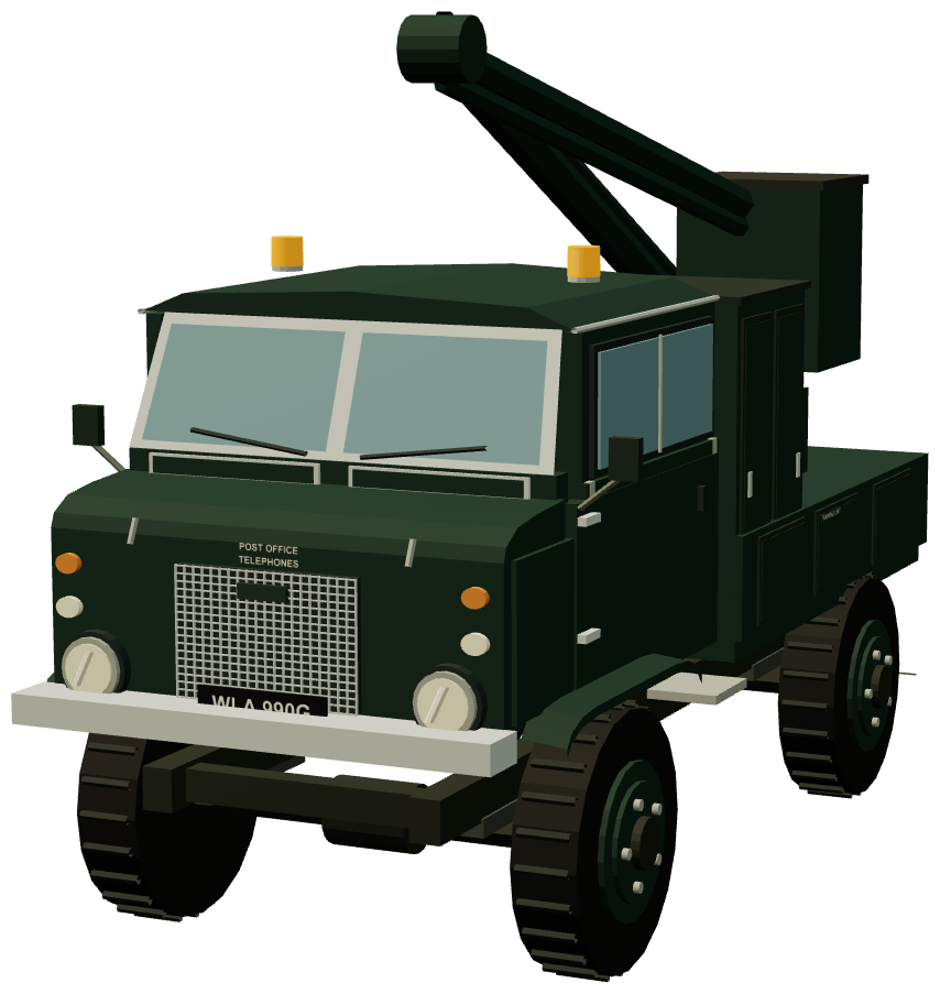 GPO Platform Elevating Simon M28 — front three-quarter render