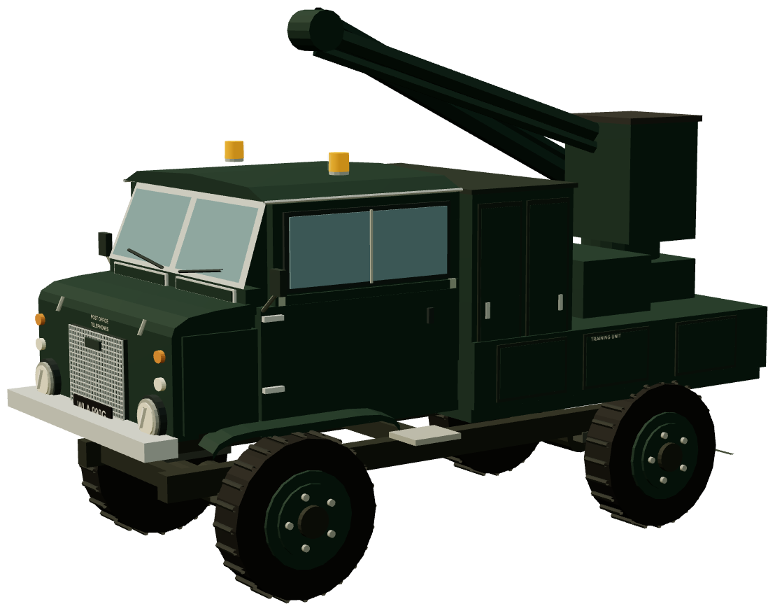 GPO Platform Elevating Simon M28 — three-quarter render