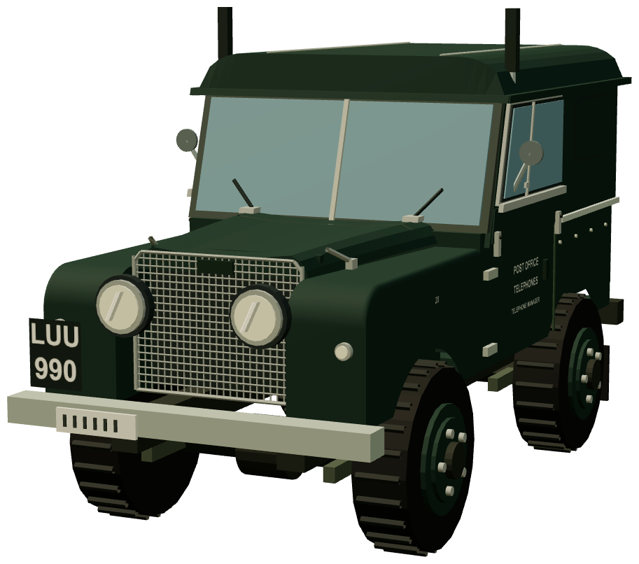 GPO Type 1 · Phase 1 — front three-quarter render