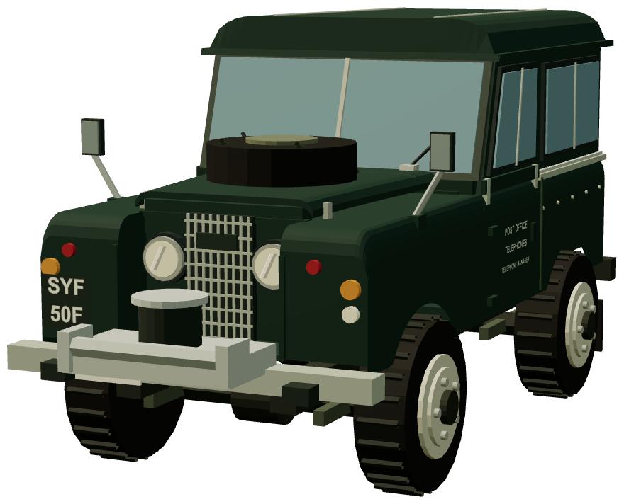 GPO Station Wagon Type 3 — front three-quarter render