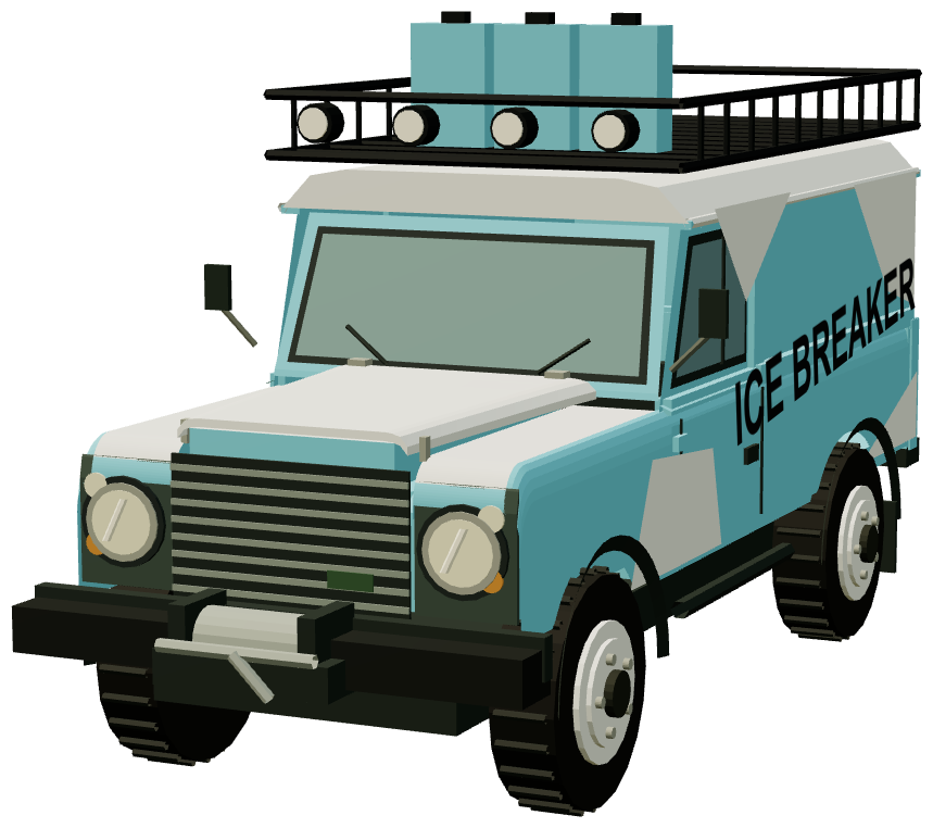 Greene King Ice Breaker Defender — front three-quarter render