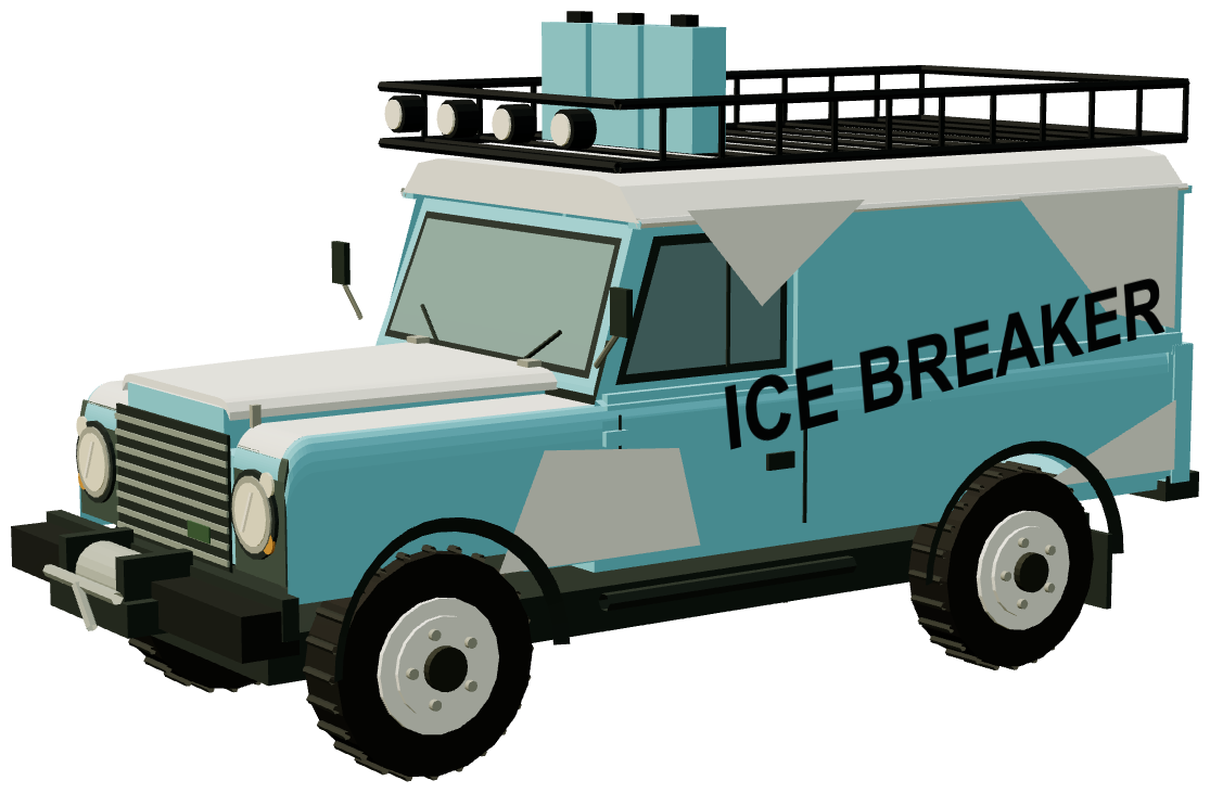 Greene King Ice Breaker Defender — three-quarter render