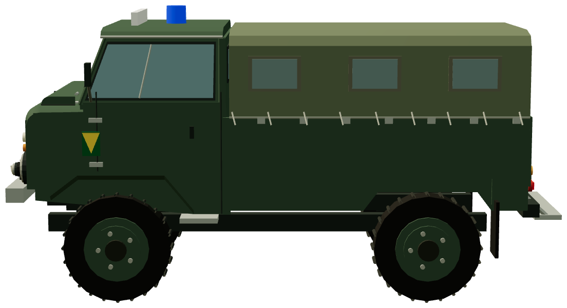 Guardia Civil Santana 1300 Forward Control — side render
