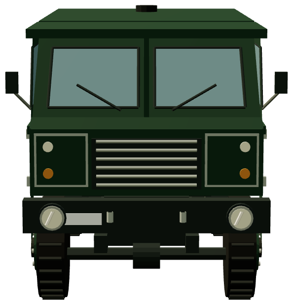 Guardia Civil Santana 2000 Anti-Terrorist Vehicle — front render