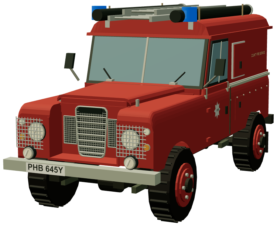 Gwent Series III Fire Appliance — front three-quarter render