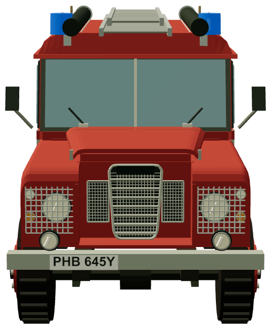 Gwent Series III Fire Appliance — front render