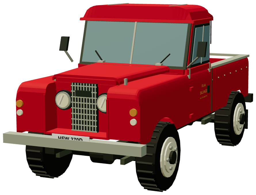 Harvey Frost Series IIA 109 Recovery Truck — front three-quarter render