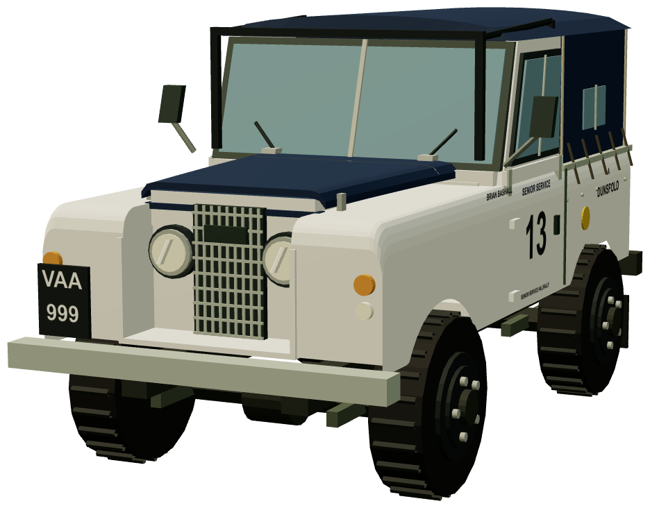 Dunsfold Hillrally Series II — front three-quarter render