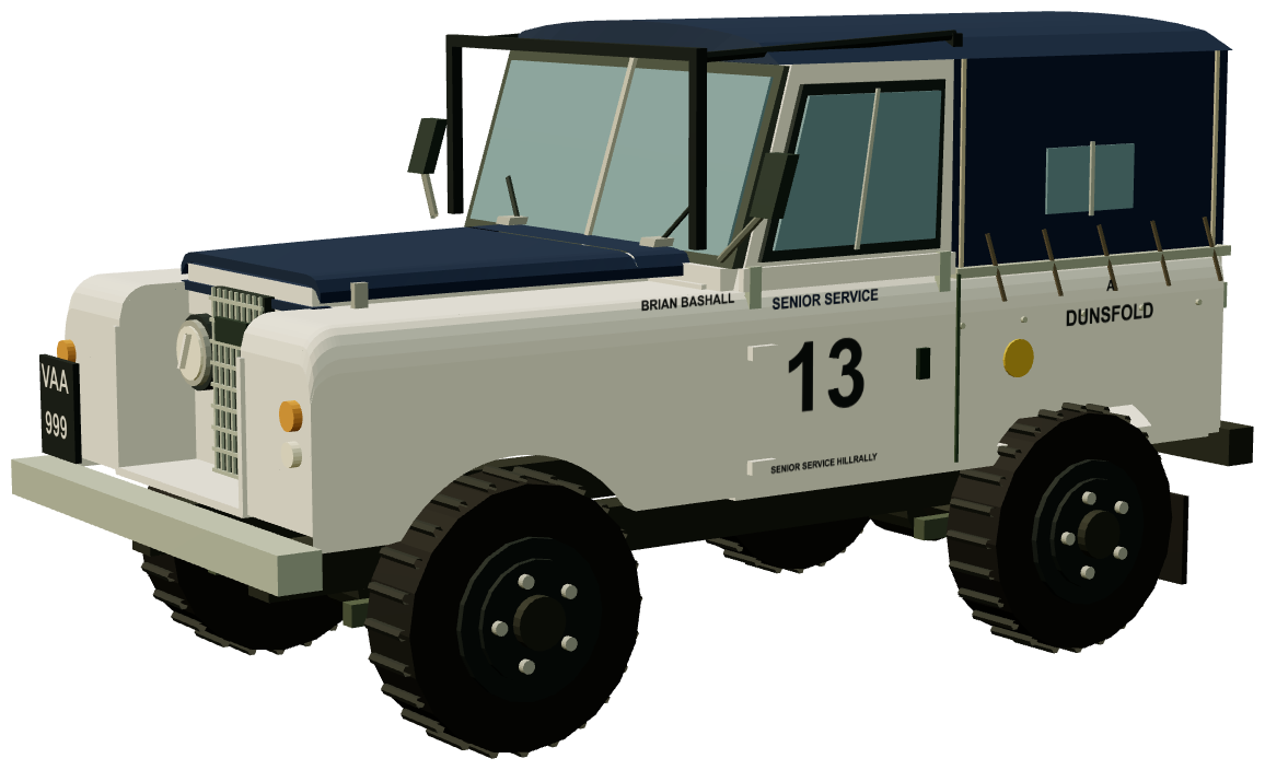 Dunsfold Hillrally Series II — three-quarter render