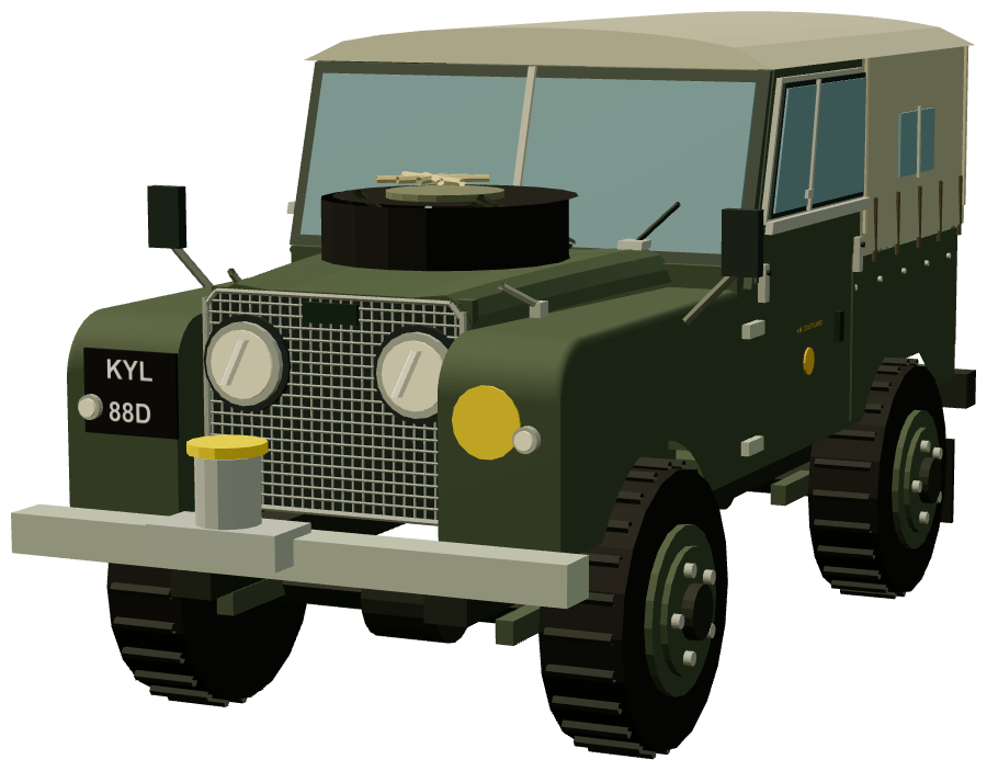 HM Coastguard Series I 88 Capstan Winch — front three-quarter render