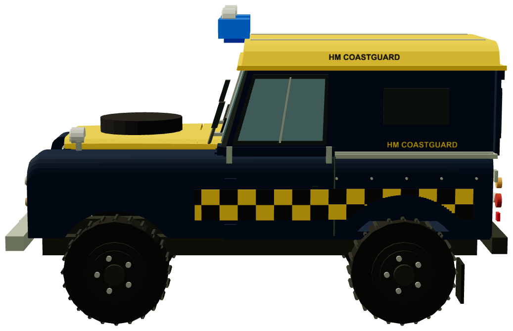HM Coastguard Cliff Rescue Series III 88 — side render