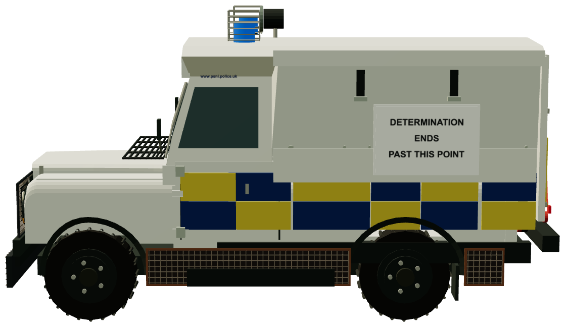 Hobson Industries Armoured Land Rover Prototype — side render