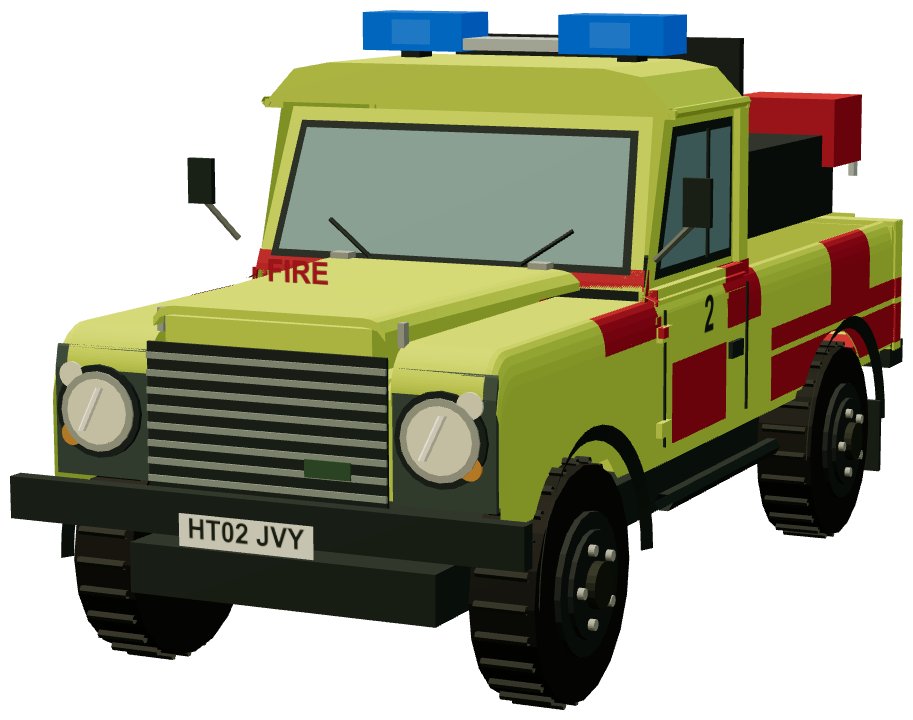 Invicta Helipad Fire Defender — front three-quarter render