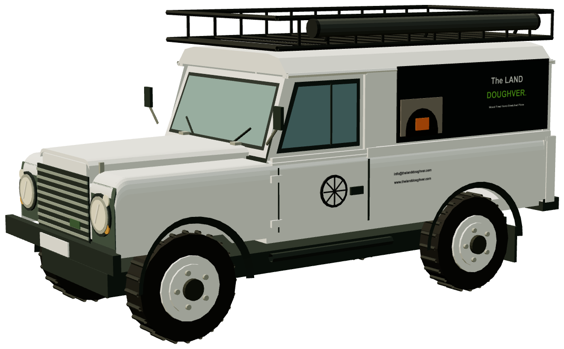 The Land Doughver “Chi-Chi” — three-quarter render