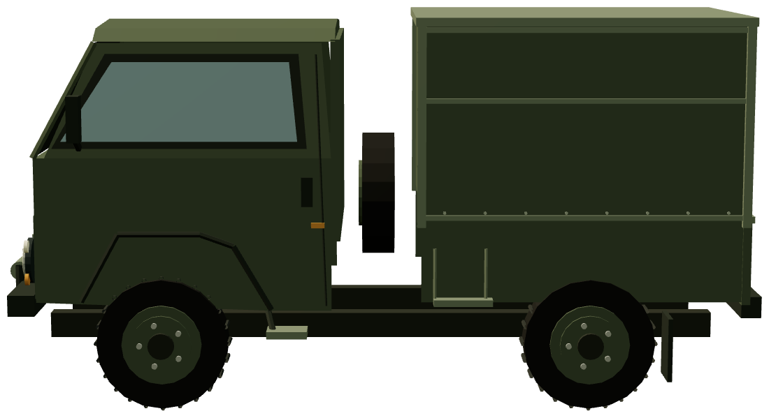Land Rover Llama — side render