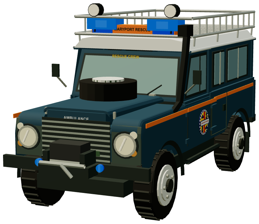 Maryport Inshore Rescue Defender 110 — front three-quarter render