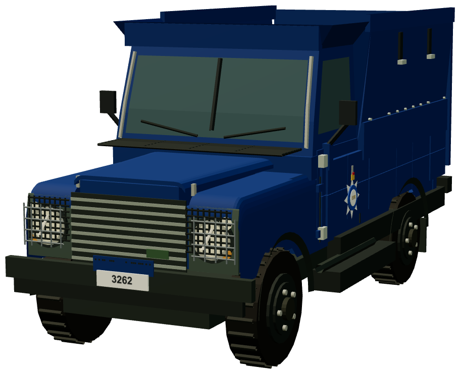 MDP Special Escort Group Armoured 110 — front three-quarter render