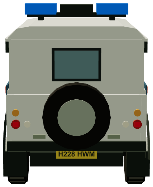 Mersey Tunnels Police 90 — rear render