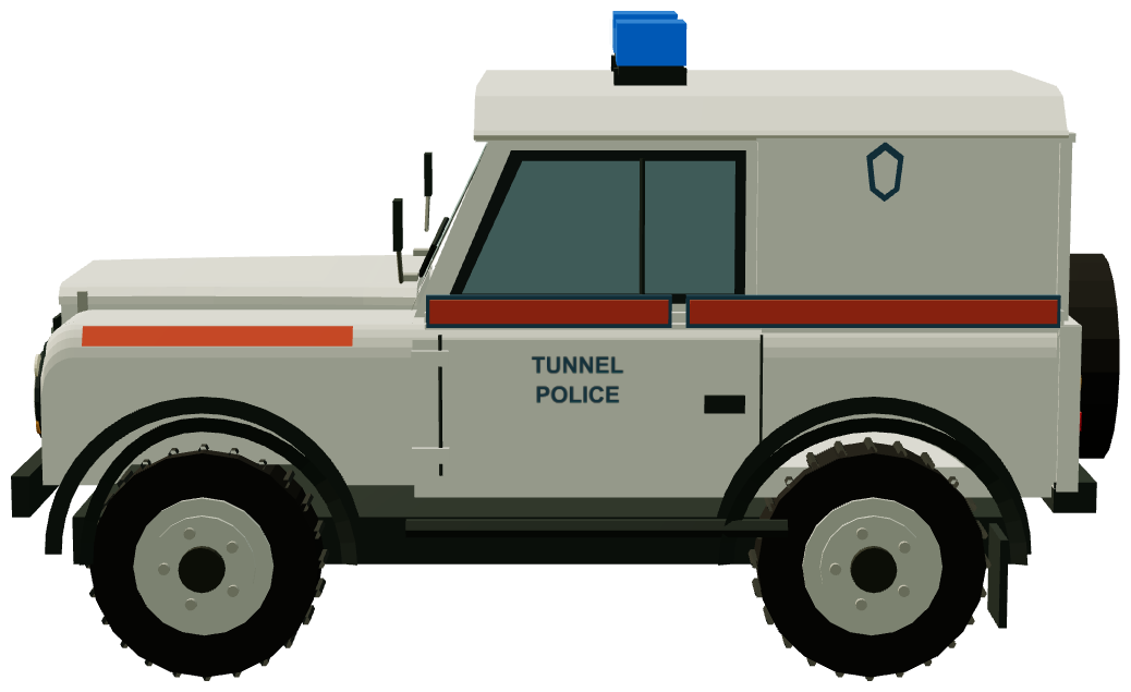 Mersey Tunnels Police 90 — side render