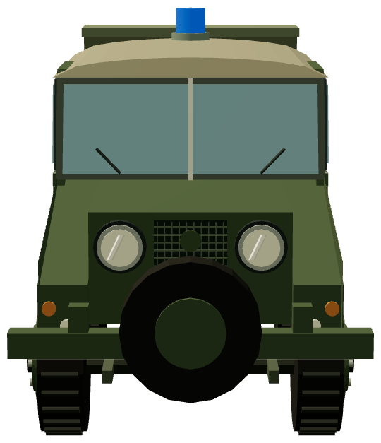 Minerva Field Ambulance — front render