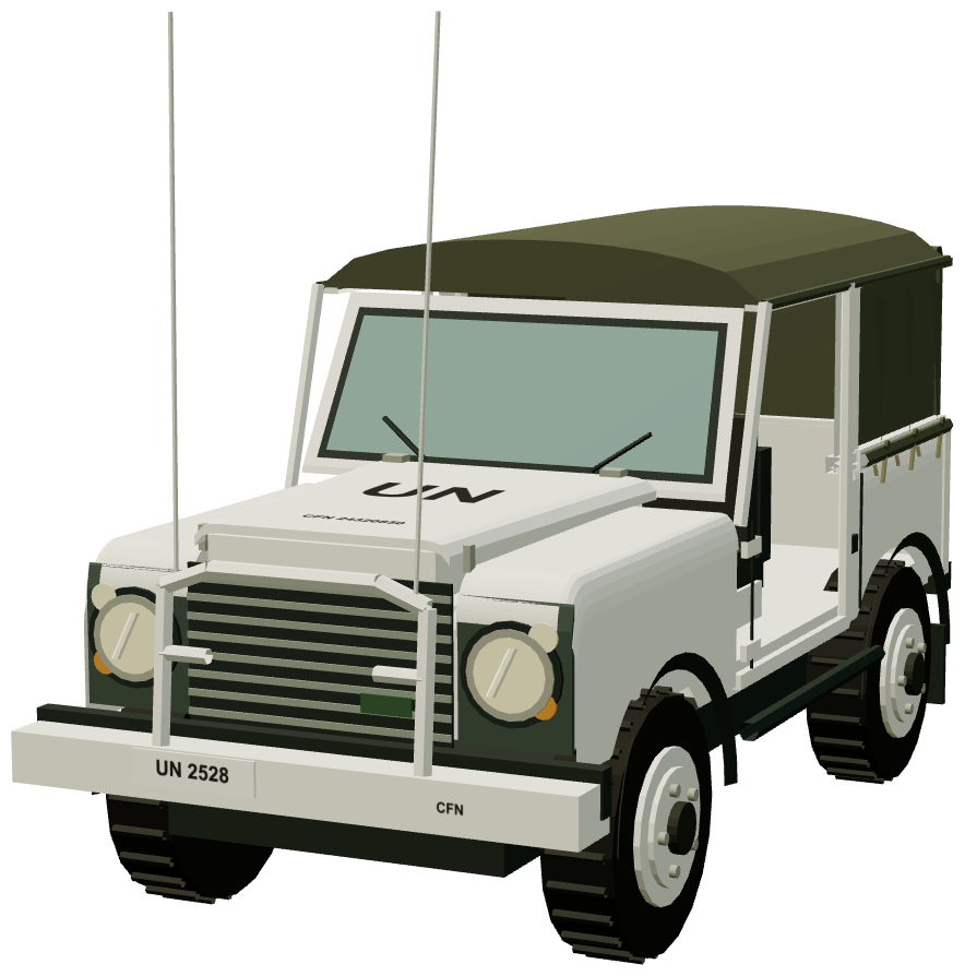 MINUSTAH Brazilian Marines Defender 90 (Haiti 2017) — front three-quarter render