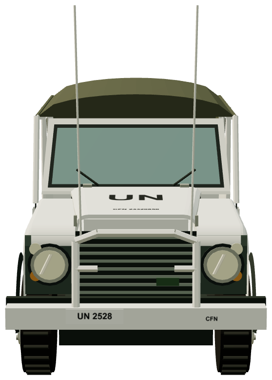 MINUSTAH Brazilian Marines Defender 90 (Haiti 2017) — front render