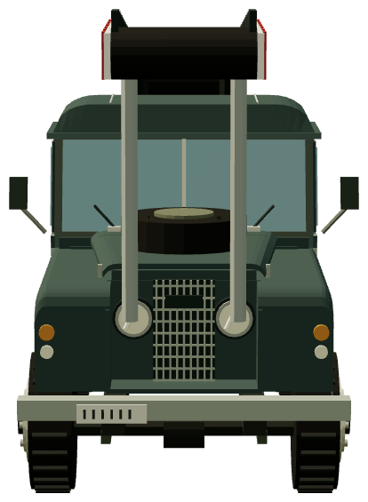 Moy 109 conveyor Land Rover — front render