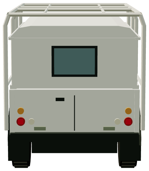 NAS Defender 110 — rear render