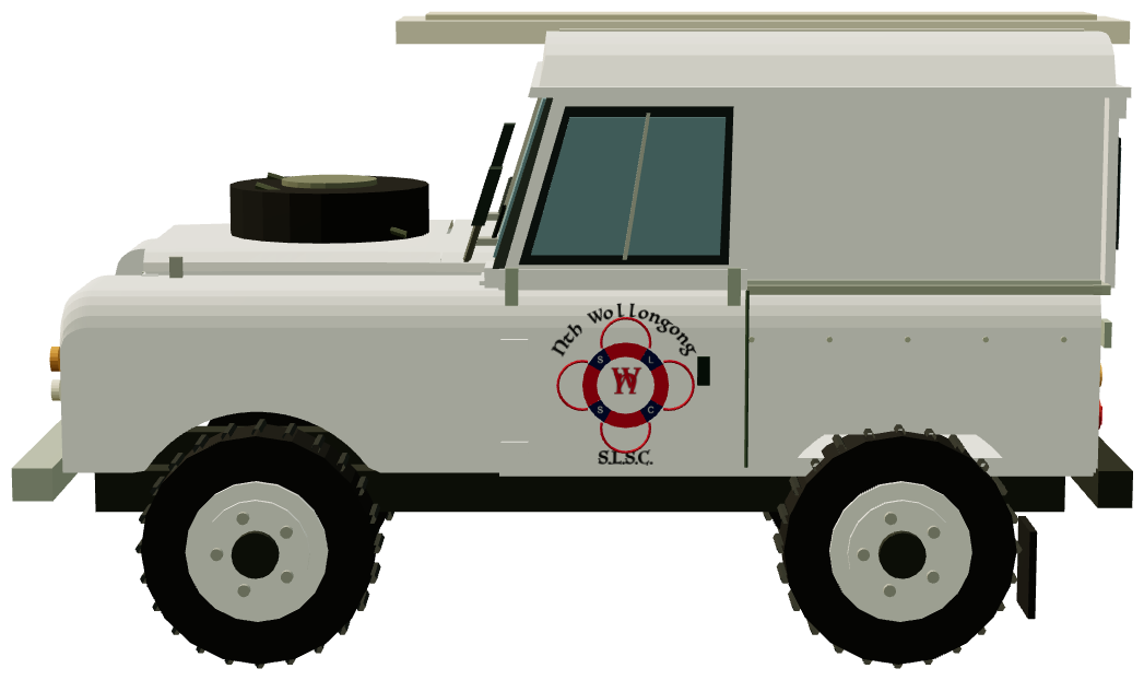 North Wollongong SLSC Series IIA 88 — side render