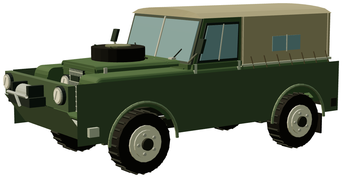 OTAL amphibious Land Rover — three-quarter render