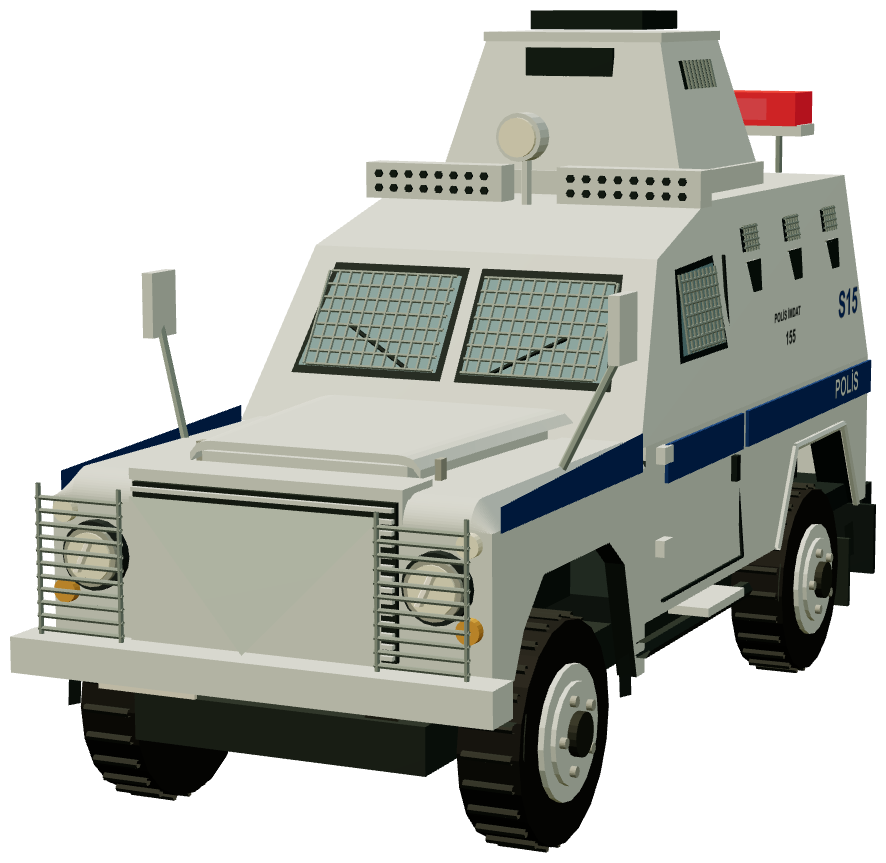 Otokar Akrep Police — front three-quarter render